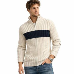 Polo Jeans Co. Men's Sweater Medium Full Zip Ralph Lauren